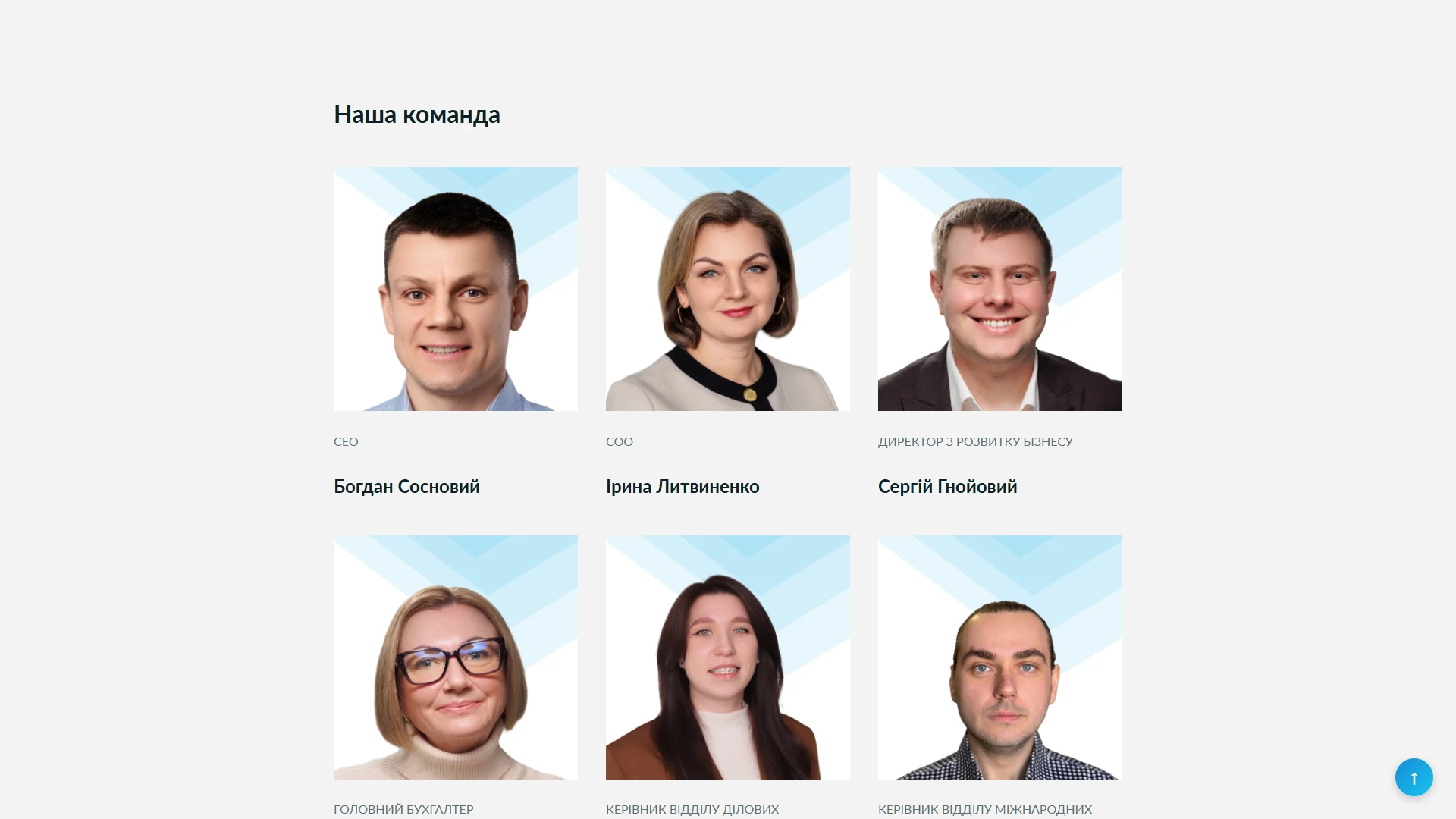 Про нас — цінності та партнери компанії